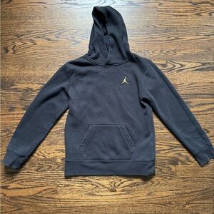 Boys Jordan Black Hoodie